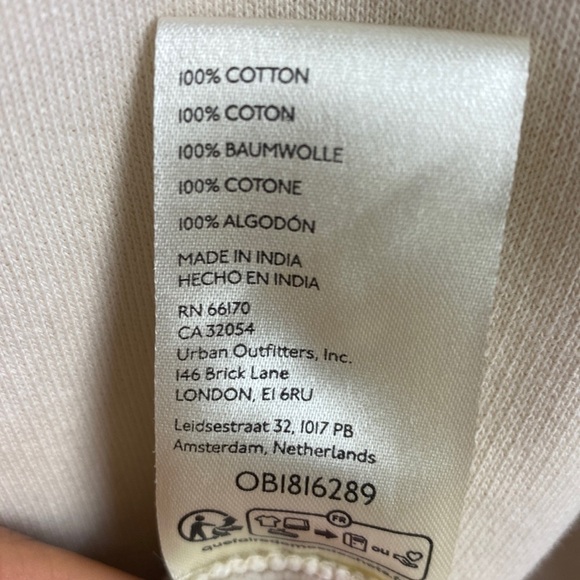 Anthropologie by Anthropologie Boxy Cropped Pullover - Cream - XS - Picture 9 of 11